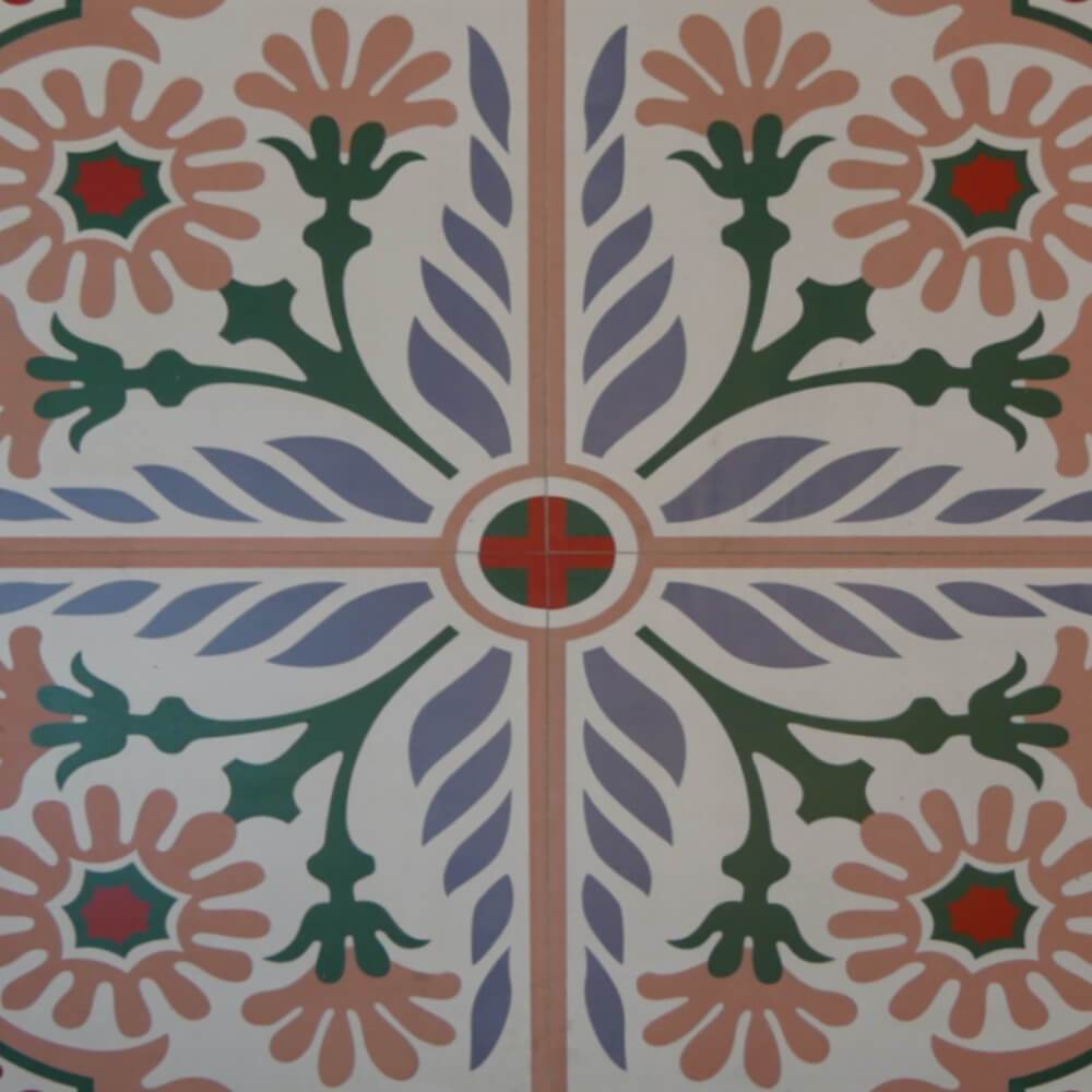 Victorian Sakura Rectified Matt Ceramic 300x300mm Wall and Floor Tile