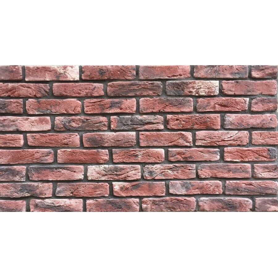Volcano Reclaimed Effect Red and Black Multi Brick Slips