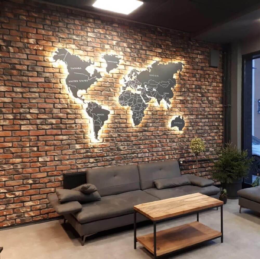 Volcano Reclaimed Effect Red and Black Multi Brick Slips
