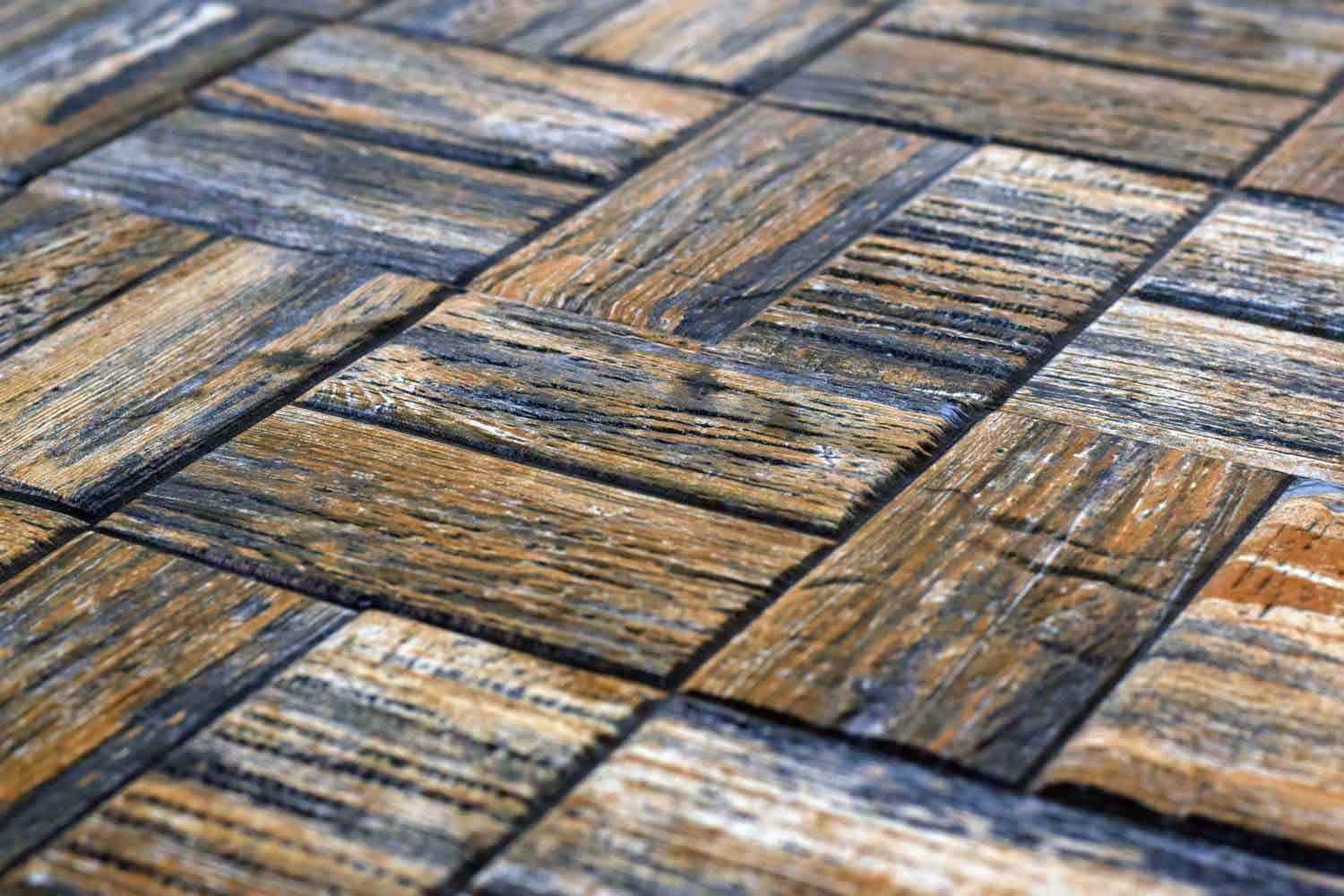 Wenge Gold Split Face Rectified Matt Porcelain 300x600mm Wall Tile