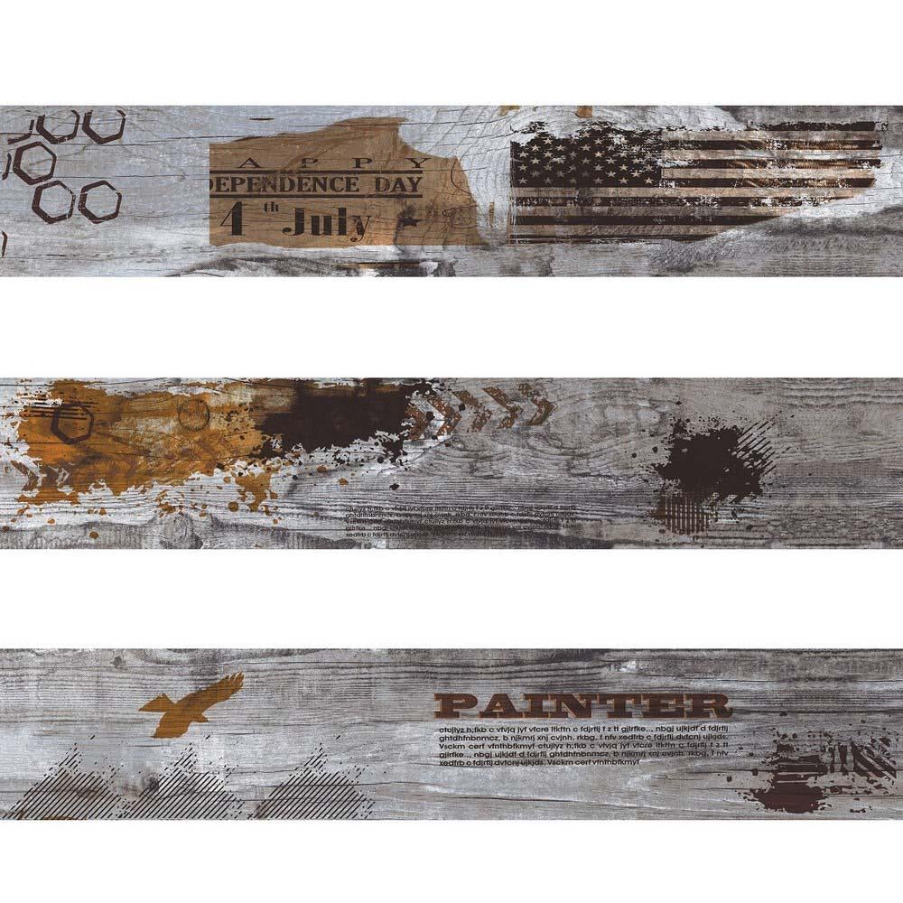 Wild West Wood Effect Rectified Matt Ceramic 150x800mm Wall and Floor Tile