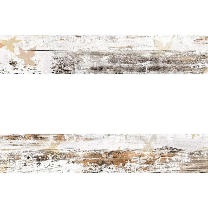 Winter Wood Effect Rectified Matt Ceramic 150x800mm Wall and Floor Tile