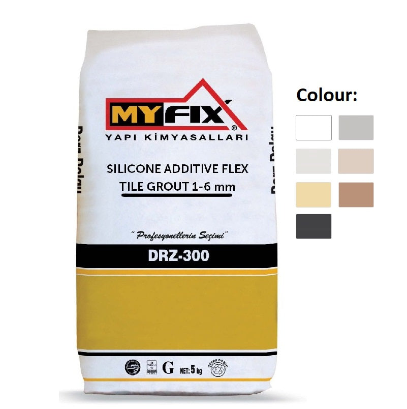 CG2 WA Silicone Additive Flex Tile Grout 1-6 mm (5 Kg) - Decoridea
