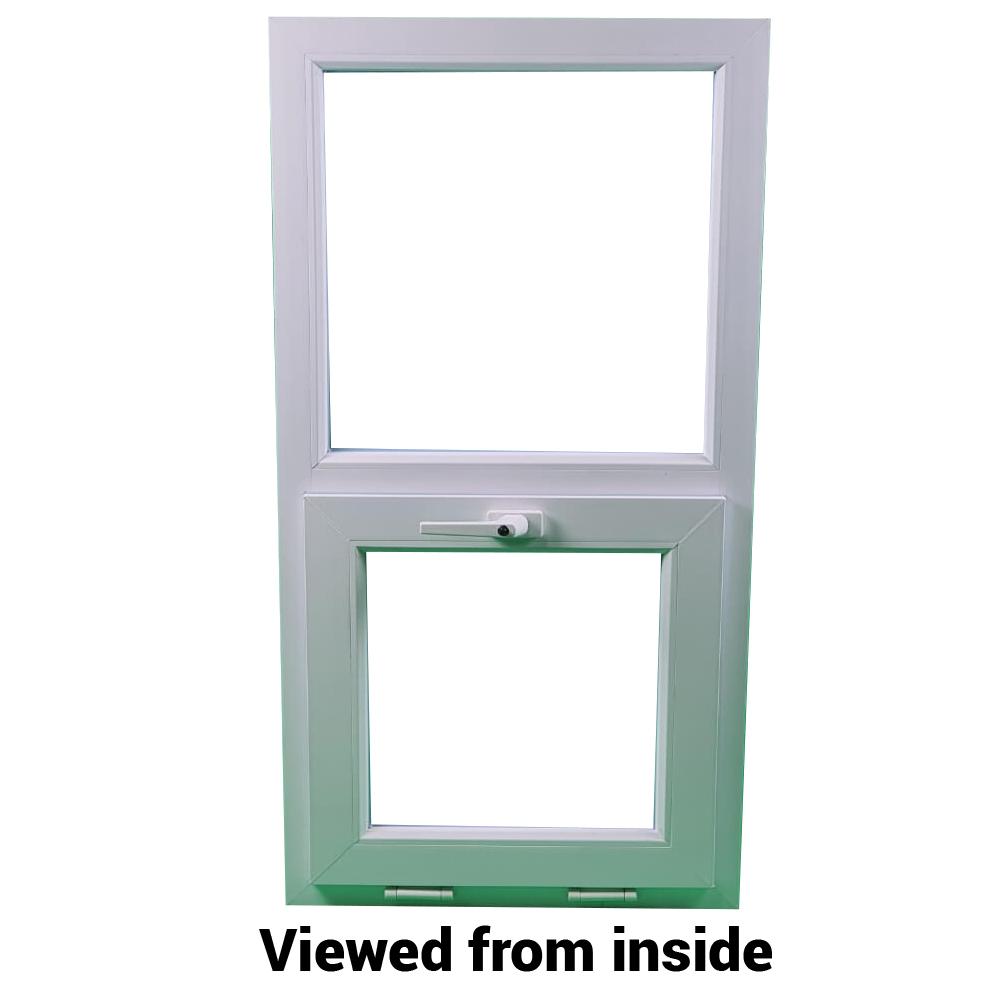 uPVC Top Hung Double Glazed Window Frame and Glass 85mm UK 2 Gasket Seal - Multi Size