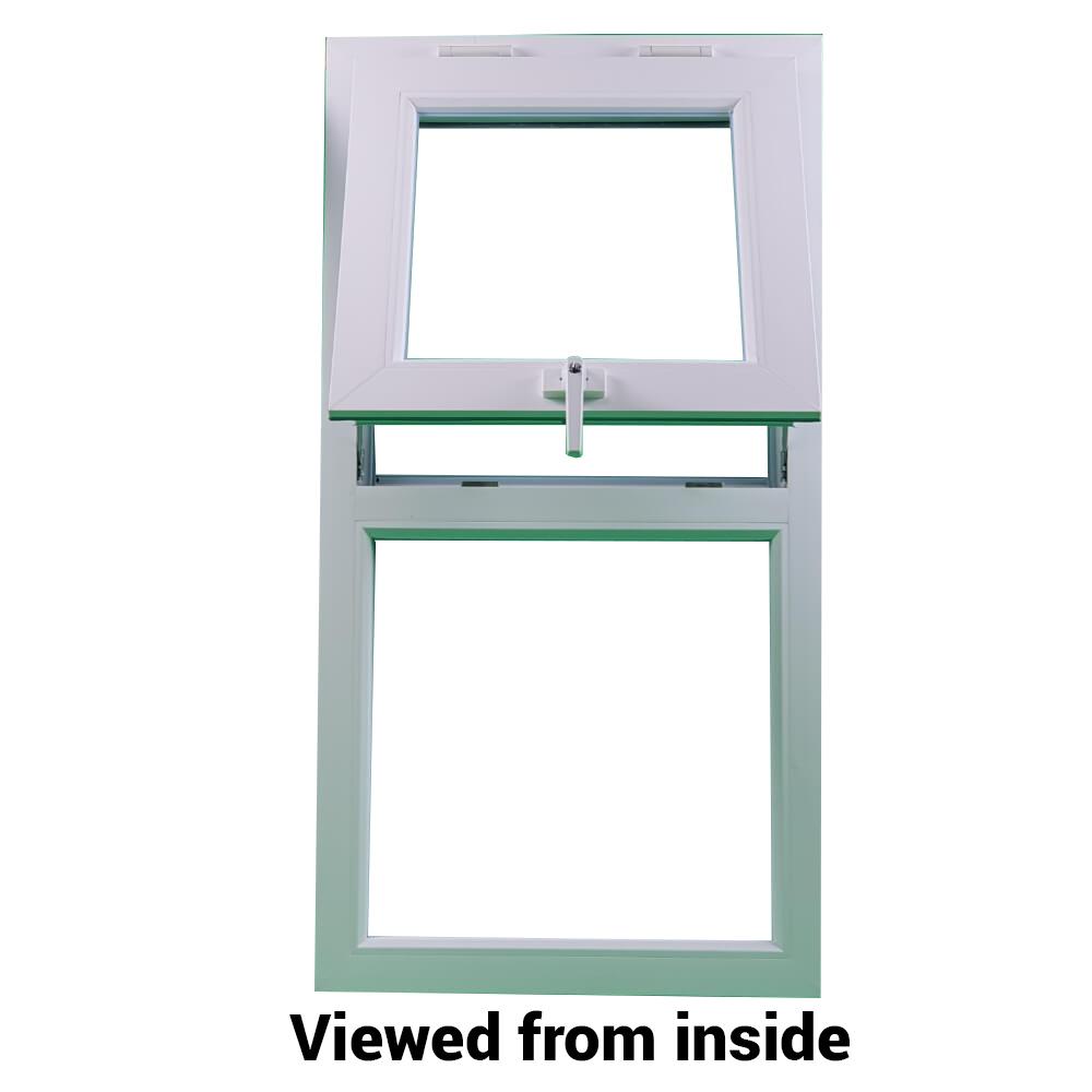 uPVC Top Hung Double Glazed Window Frame and Glass 85mm UK 3 Gasket Seal - Multi Size