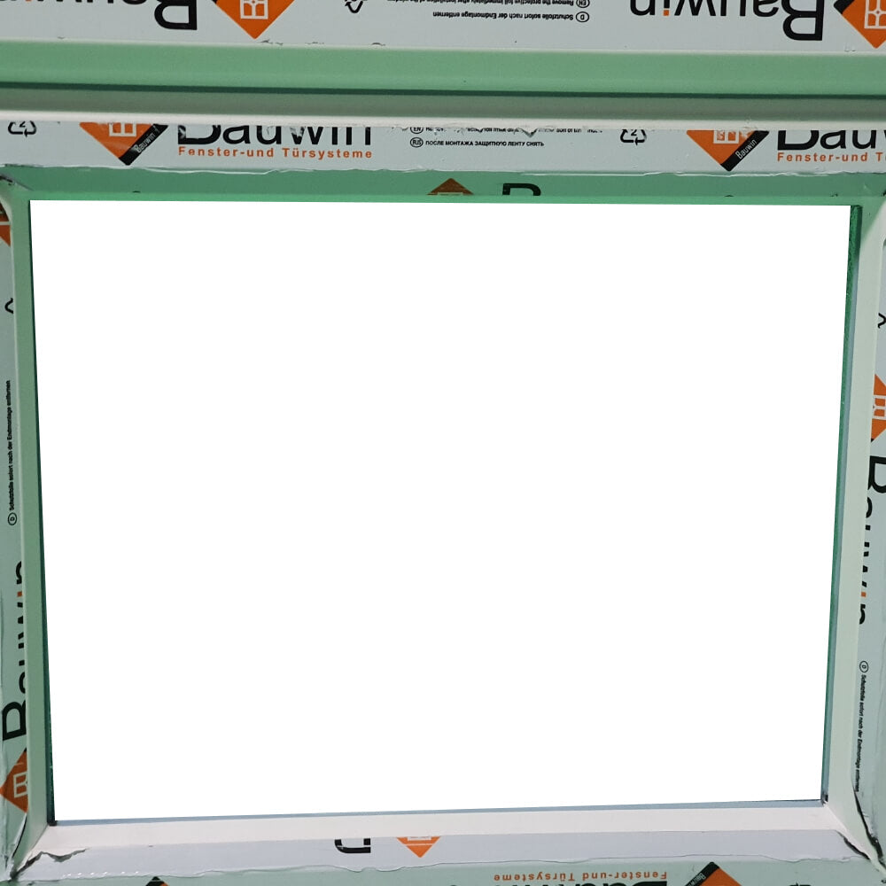 uPVC Top Hung Double Glazed Window Frame and Glass 70mm UK 2 Gasket Seal - Inside White Outside Anthracite