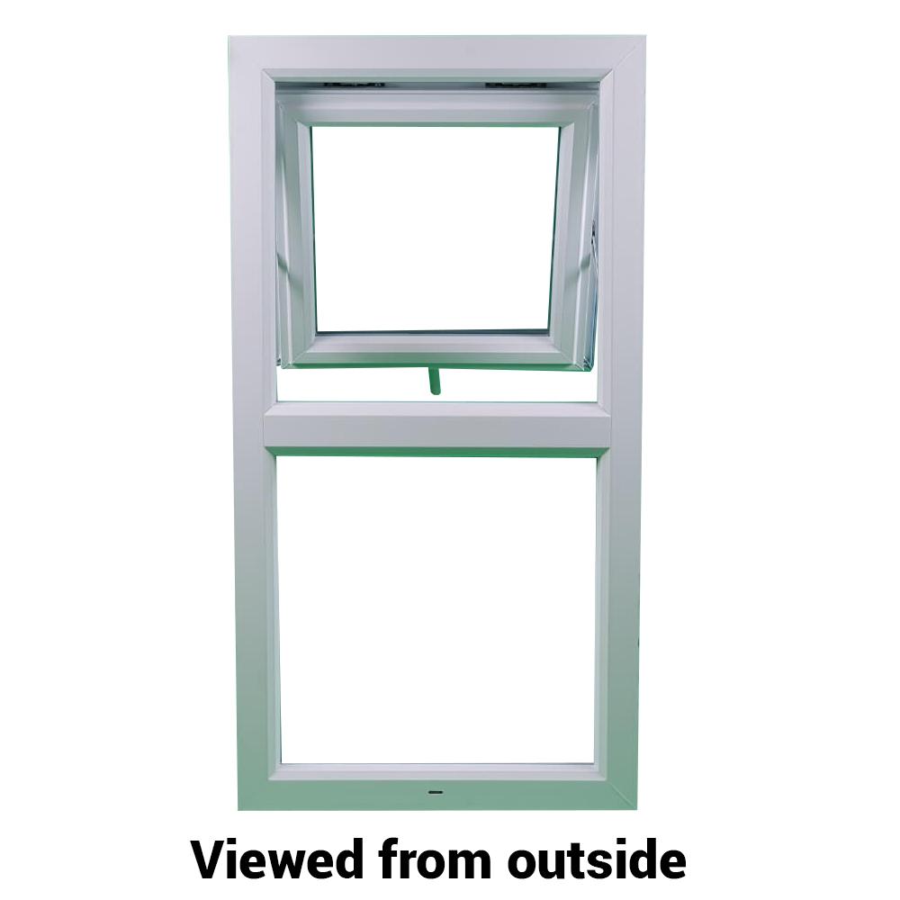 uPVC Top Hung Double Glazed Window Frame and Glass 85mm UK 3 Gasket Seal - Multi Size