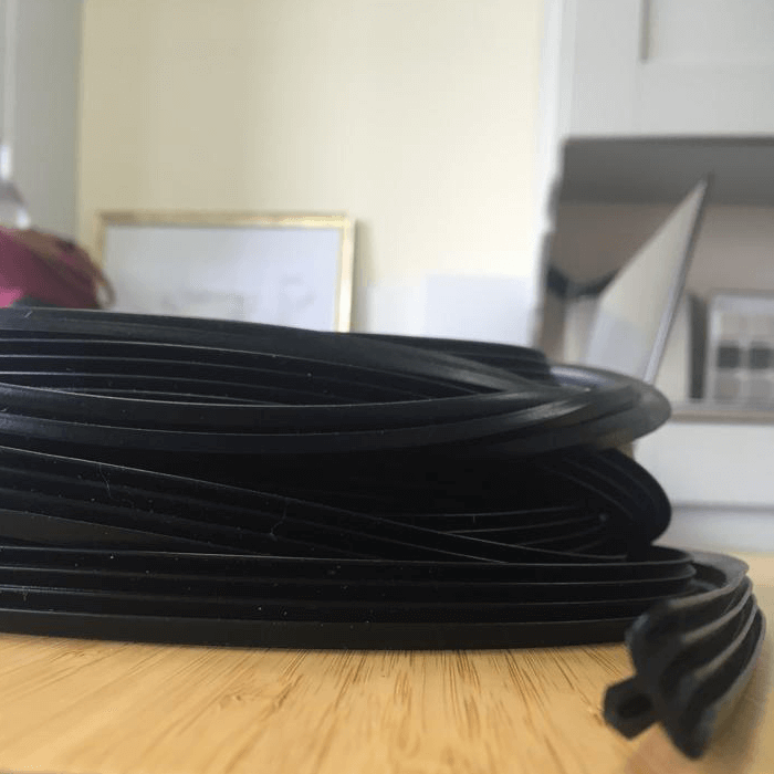 uPVC Window & Door EPDM Gasket Double Glazing Black Rubber Repair Seal