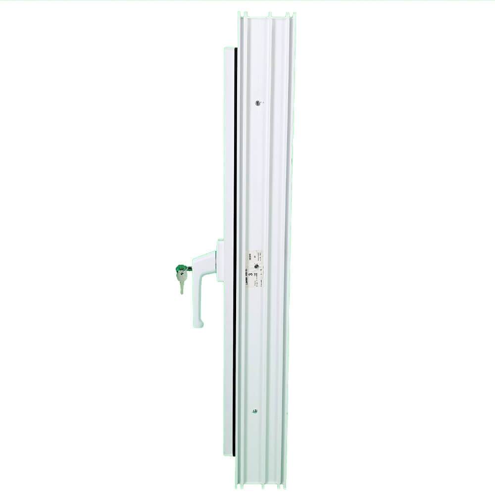 uPVC Tilt and Turn Double Glazed Window Frame and Glass 70mm UK 2 Gasket Seal - Inside White Outside Anthracite
