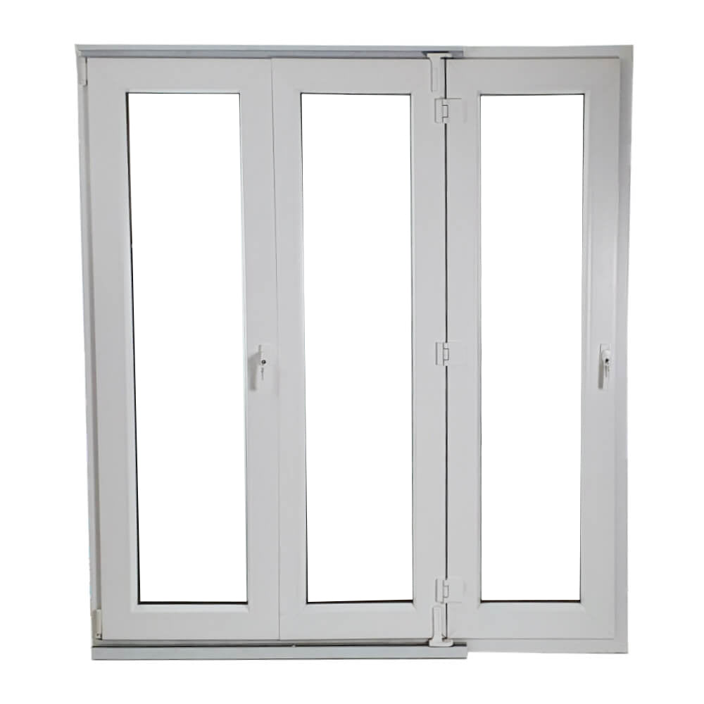 uPVC White Bi Folding Door Right Hand Hung - (3 Doors)