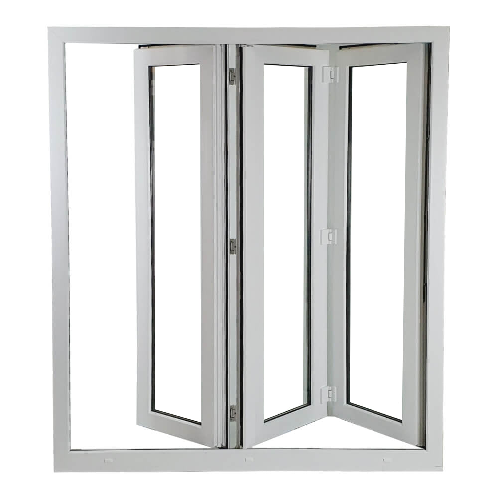 uPVC White Bi Folding Door Right Hand Hung - (3 Doors)