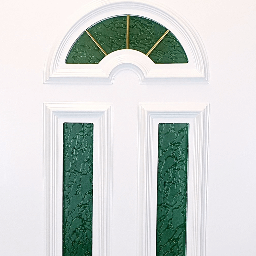 uPVC White Full Door Panel 24mm 870mm x 1970mm - Lobelia (BAU 27)