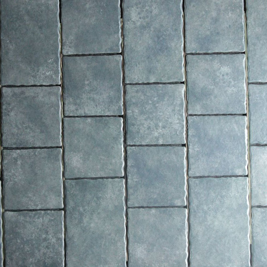 Riva Grey Tumbled Porcelain Paver 20mm 200x200mm