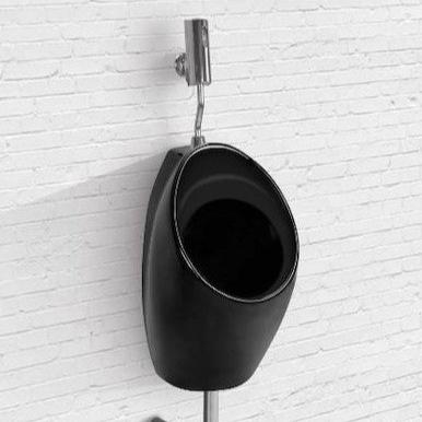 ELLIPS BLACK Ceramic Urinal Wall Hung