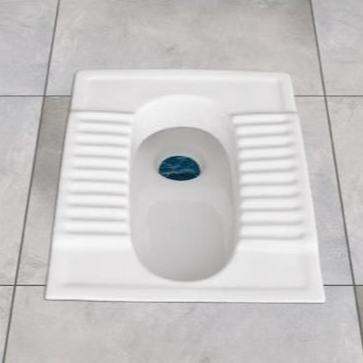 ORISSA Turkish and Asian Style White Squat Toilet Pan 20