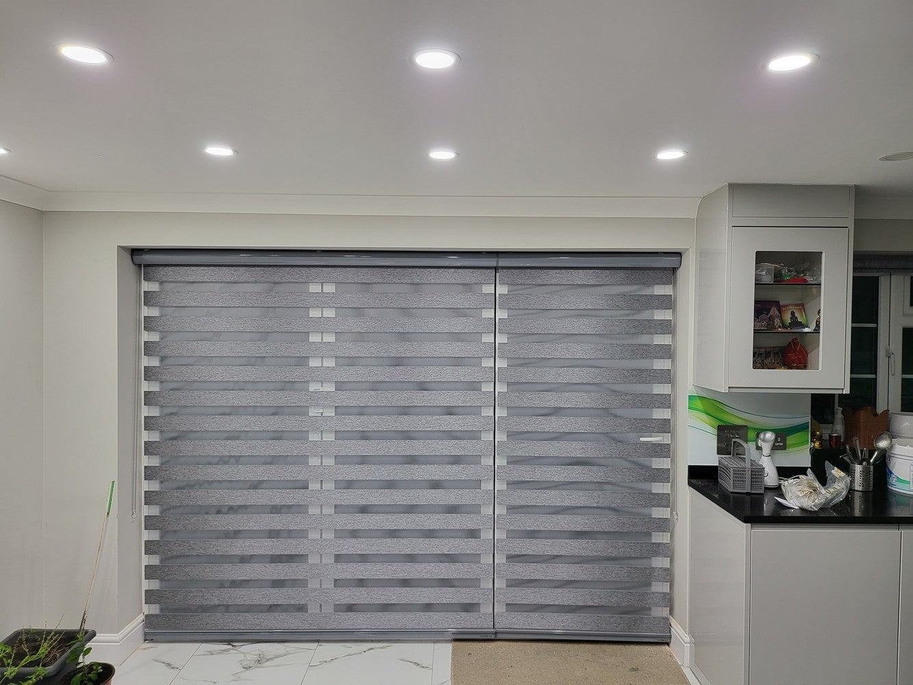 Decor Blinds Dimout 314 Grey