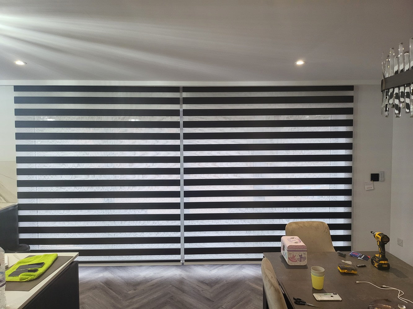 Decor Blinds Dimout 332 Matt Black