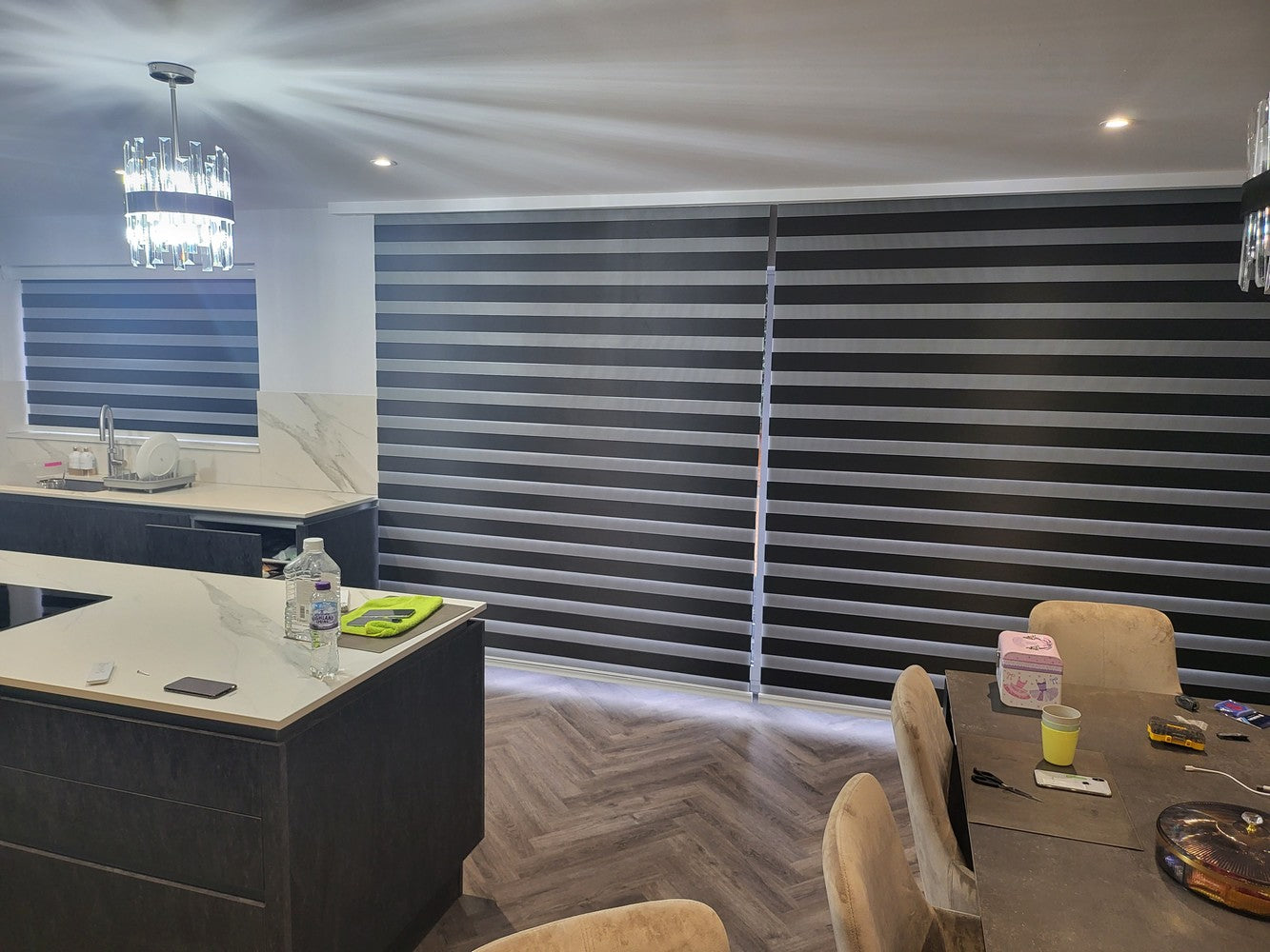 Decor Blinds Dimout 332 Matt Black