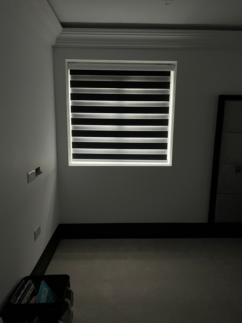 Decor Blinds Dimout 332 Matt Black