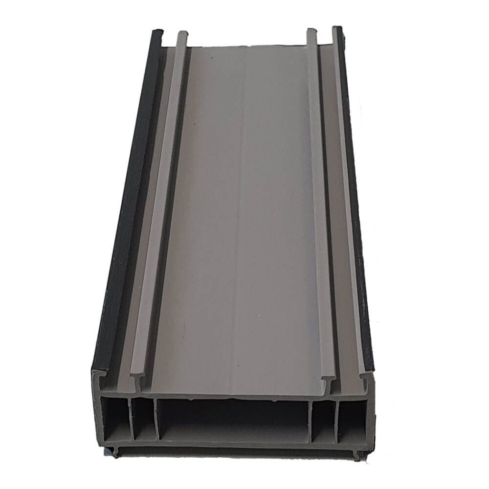 70mm Anthracite Grey uPVC Add-on Window Door Frame Extension Packer Head Extender