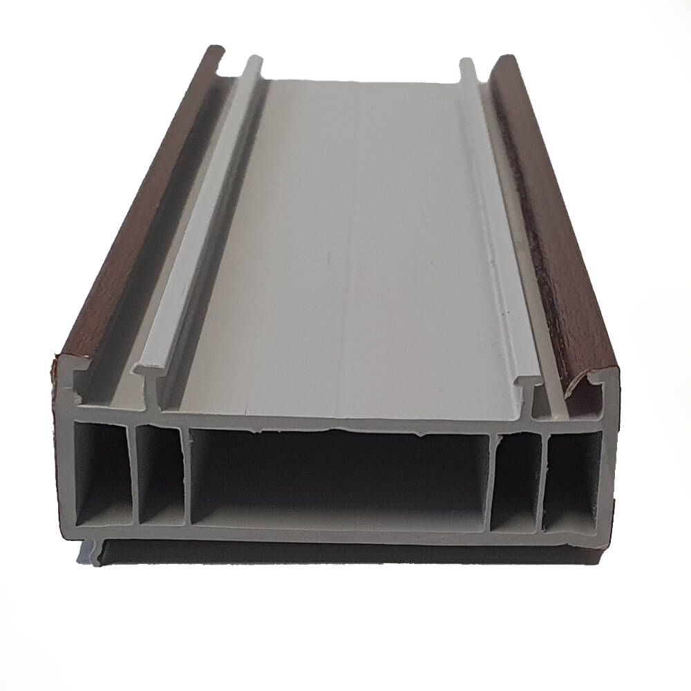 70mm Mahagony uPVC Add-on Window Door Frame Extension Packer Head Extender