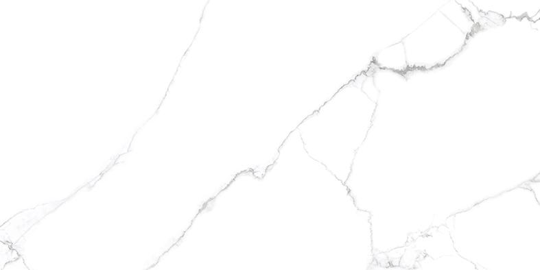 Atlantis White Rectified Large Format Polished Stone Effect Porcelain 1200x2400mm Floor & Wall Tiles