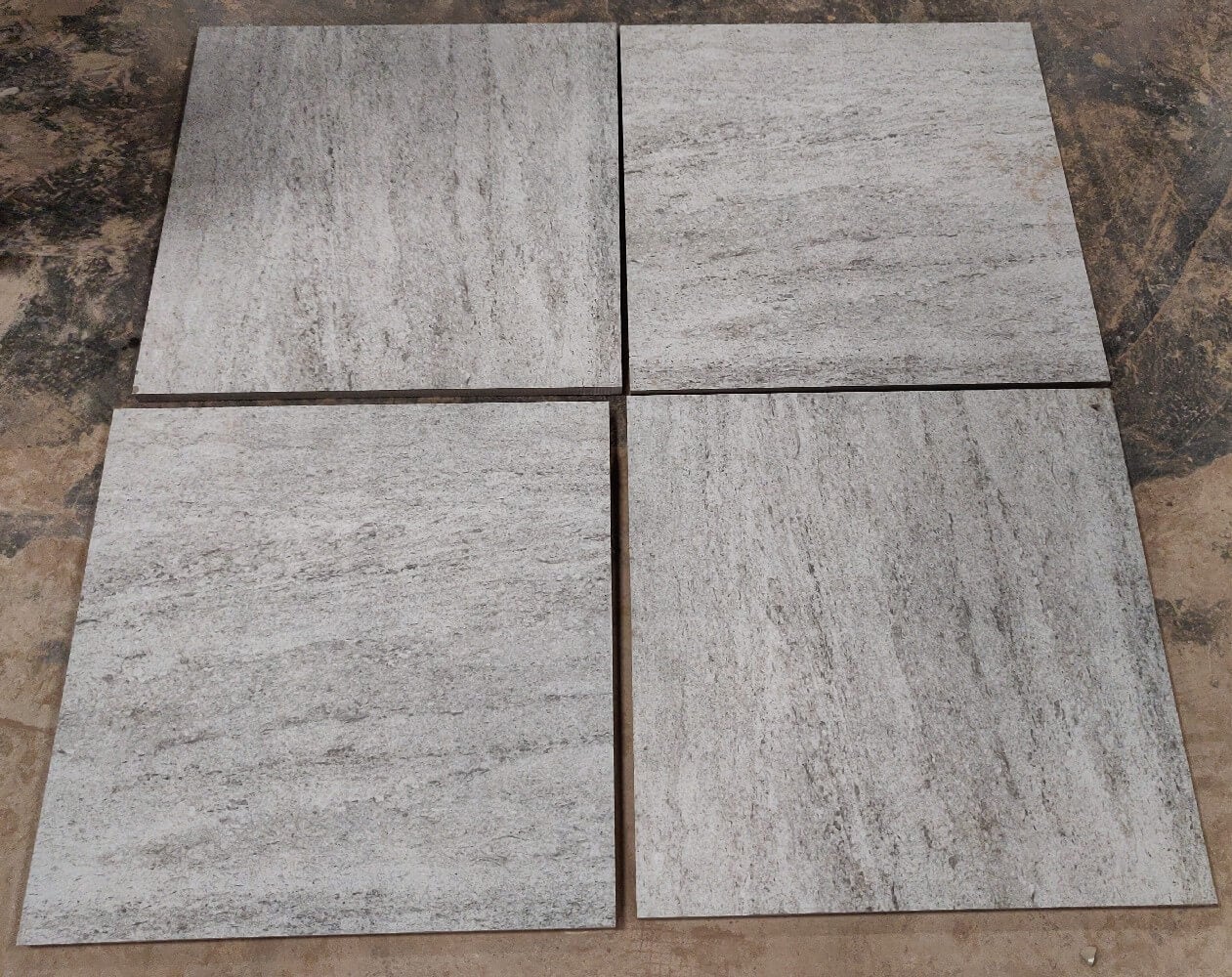 Core Stone Grey Rectified Matt Porcelain 20mm 600x600mm Indoor and Outdoor Floor Tile