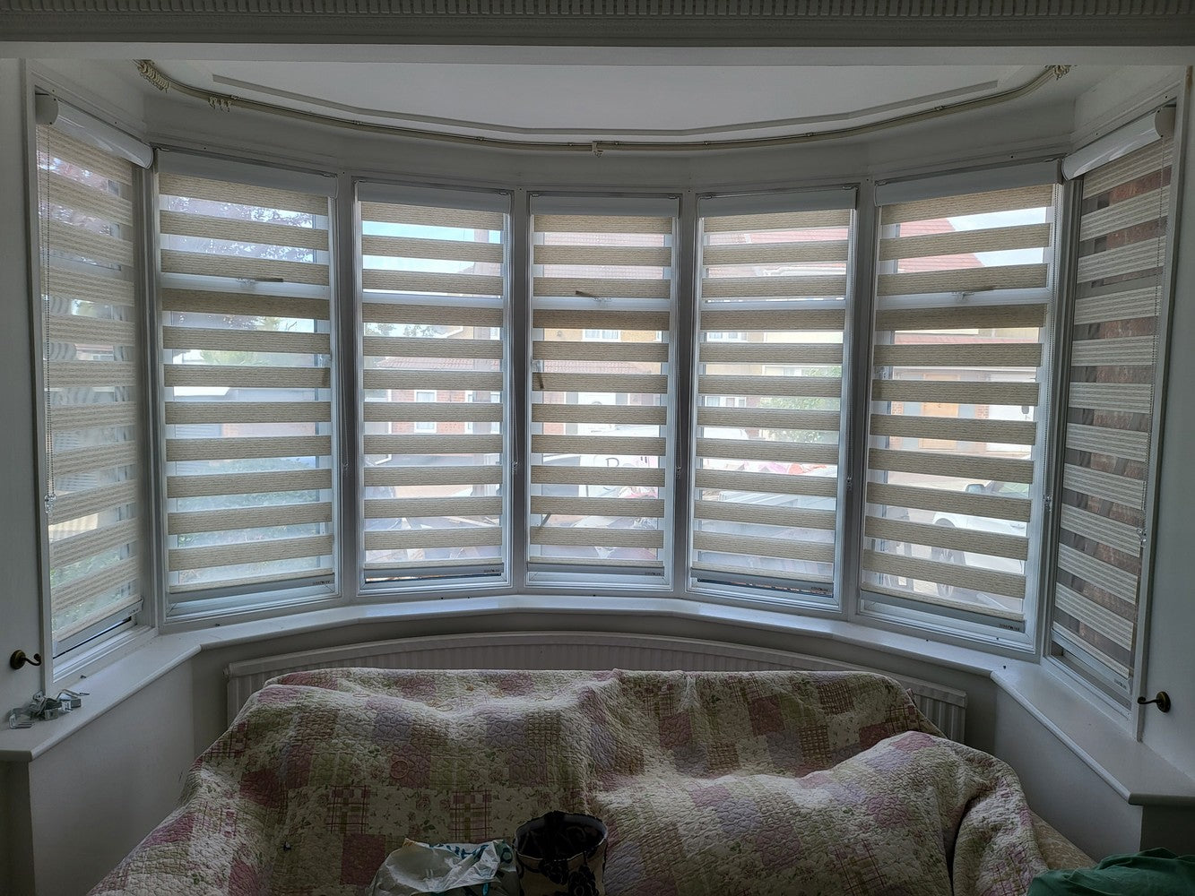 Decor Blinds Privacy 202 Natural Cream