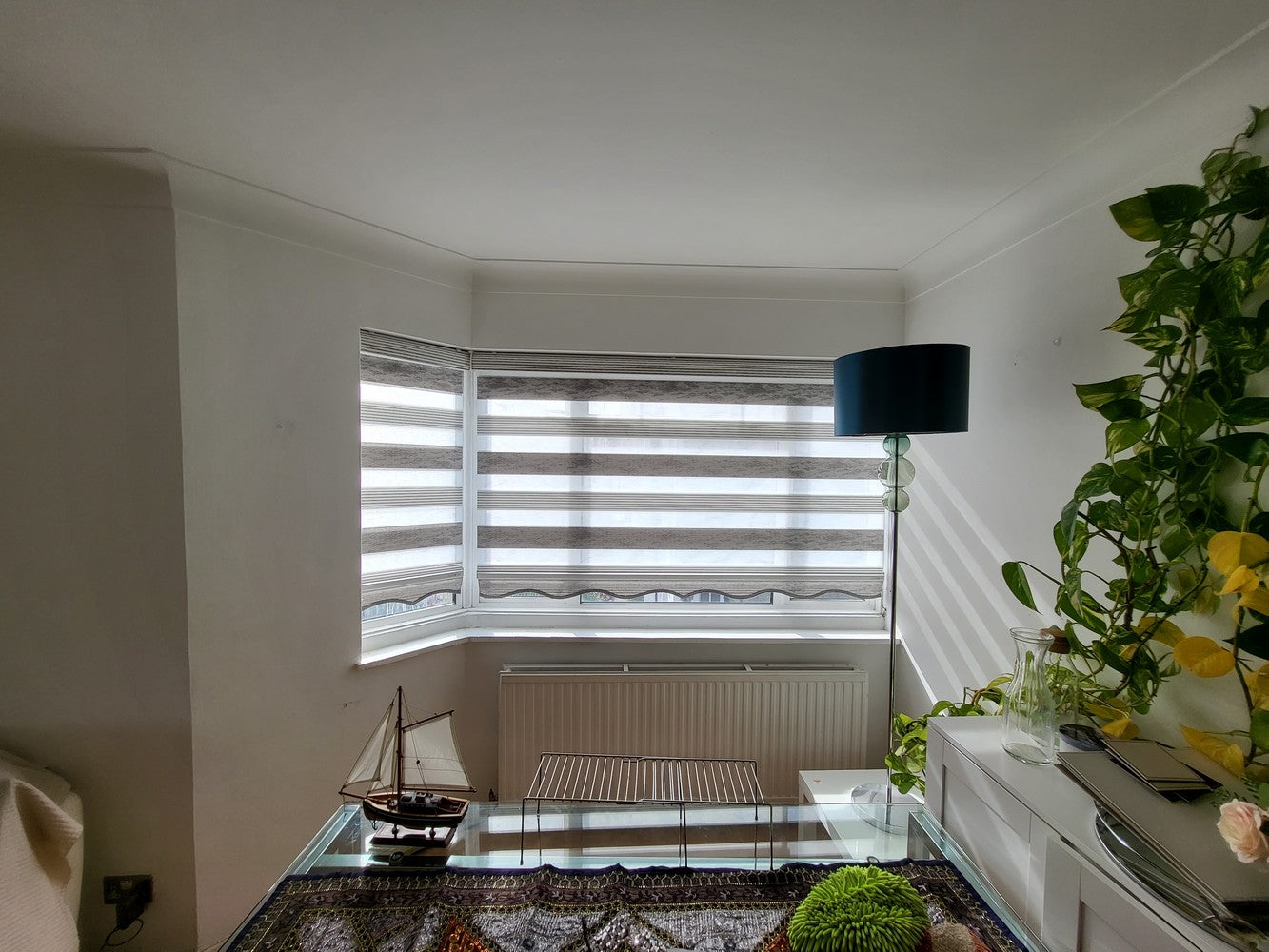 Decor Blinds Privacy 309 Sky Grey