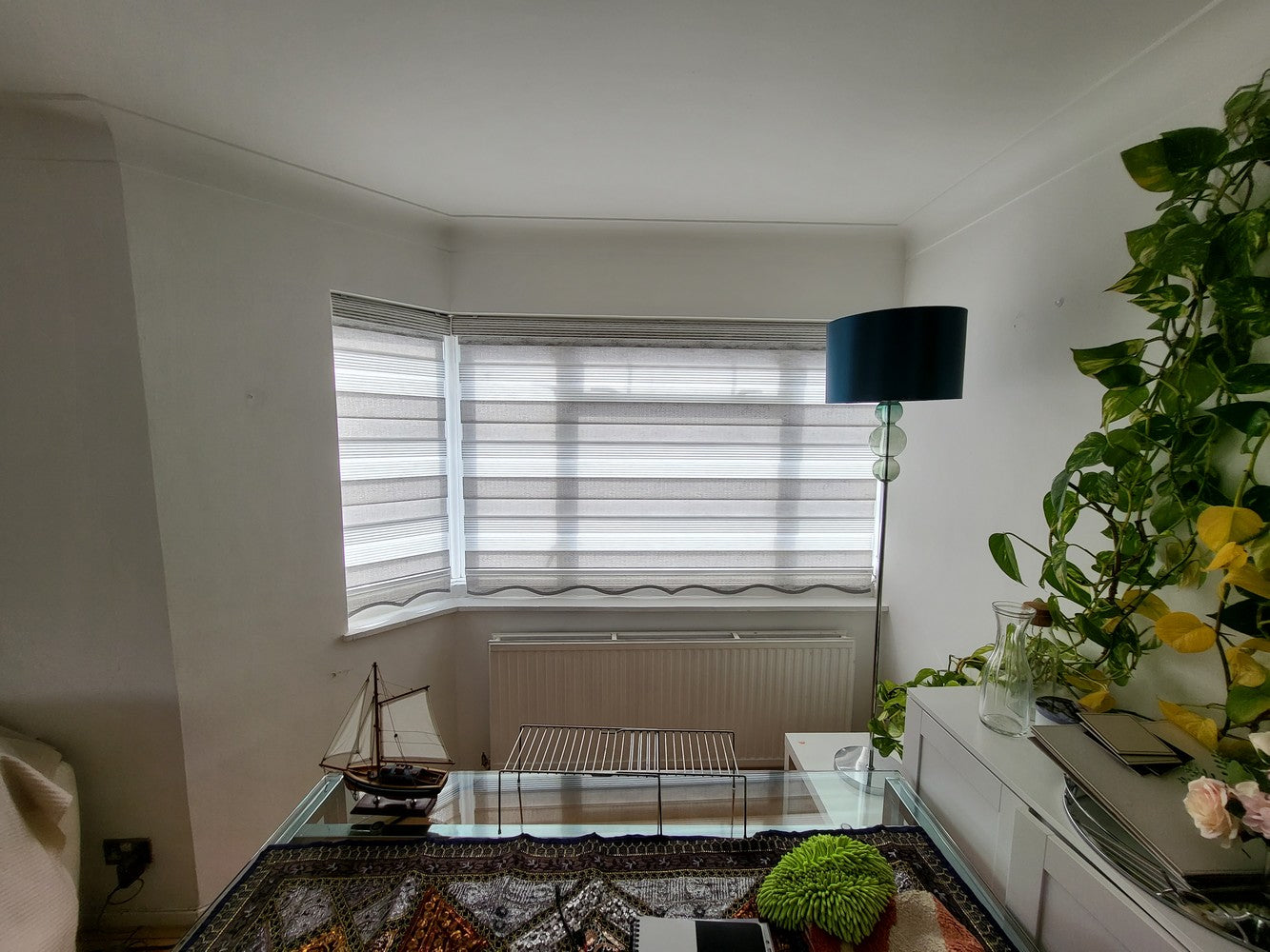 Decor Blinds Privacy 309 Sky Grey
