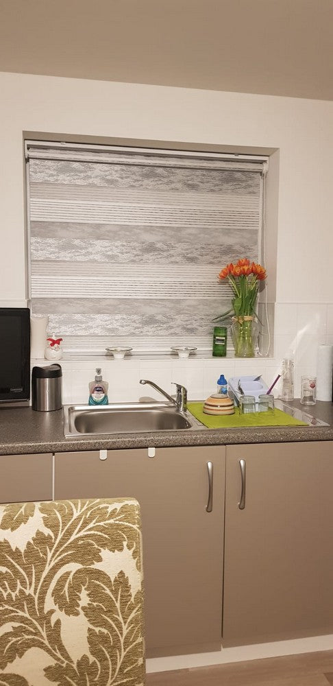 Decor Blinds Privacy 309 Sky Grey