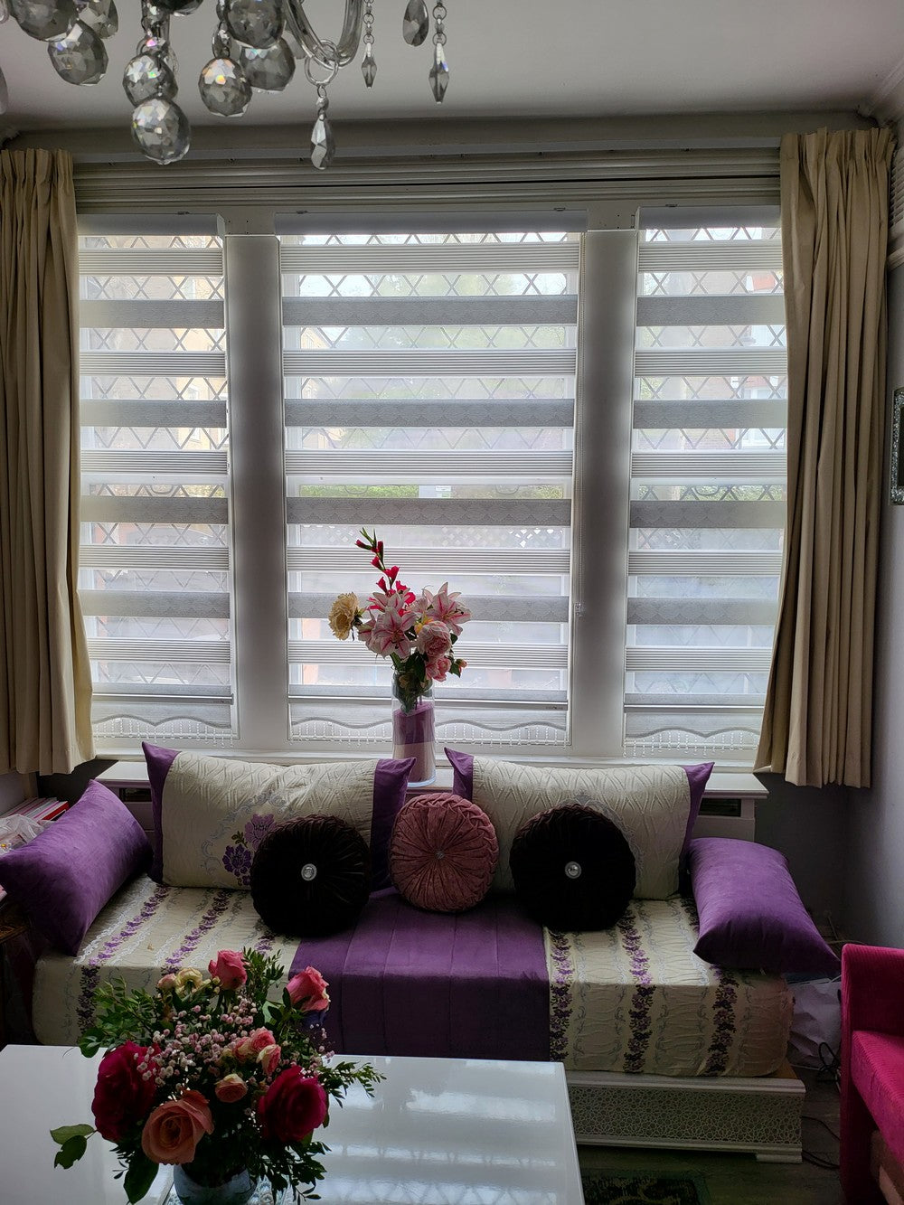 Decor Blinds Privacy 309 Sky Grey