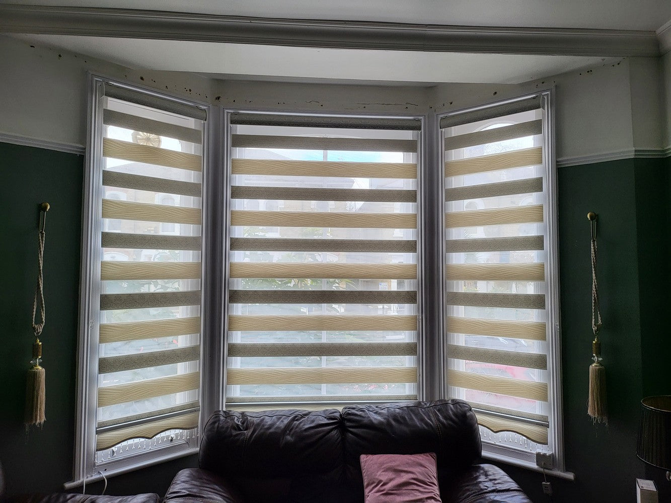 Decor Blinds Privacy 328 Cream Palace