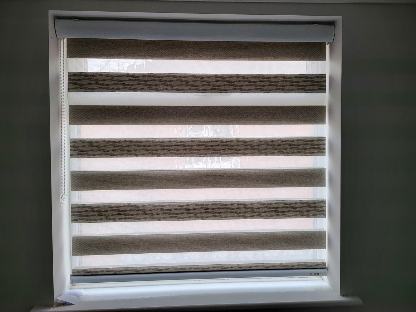 Decor Blinds Privacy 333 Wavy Grey