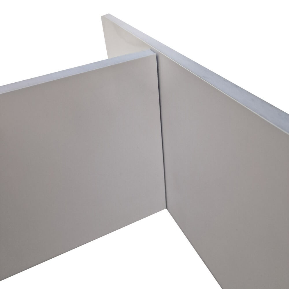 Flat Panel White uPVC 28mm