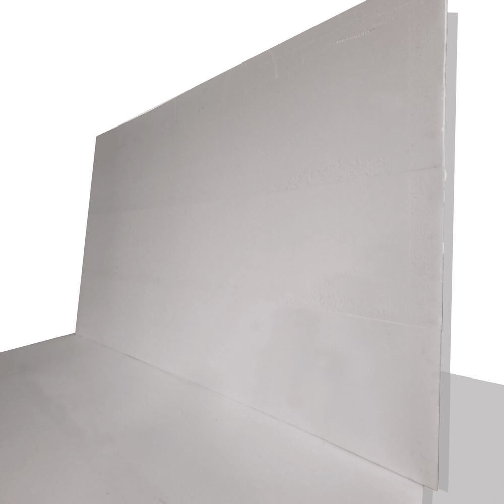 Hygenic Wall Clading Flat Panel White One Side uPVC 21mm