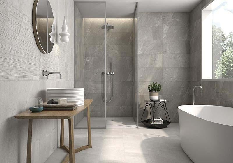 ITT Rectified Matt Porcelain Treviso Grey 300x600mm Wall and Floor Tile