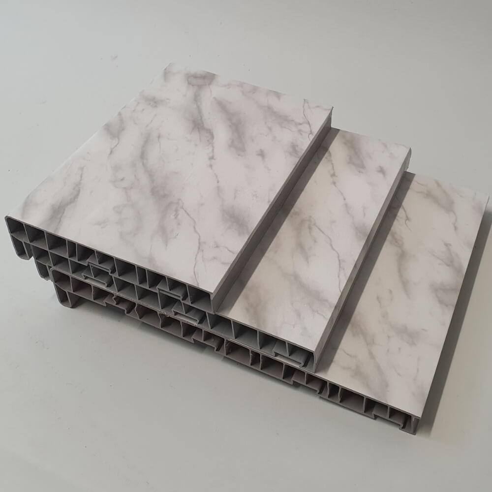 UPVC European External Sill for Window Door Marble 150mm 200mm 250mm + Caps