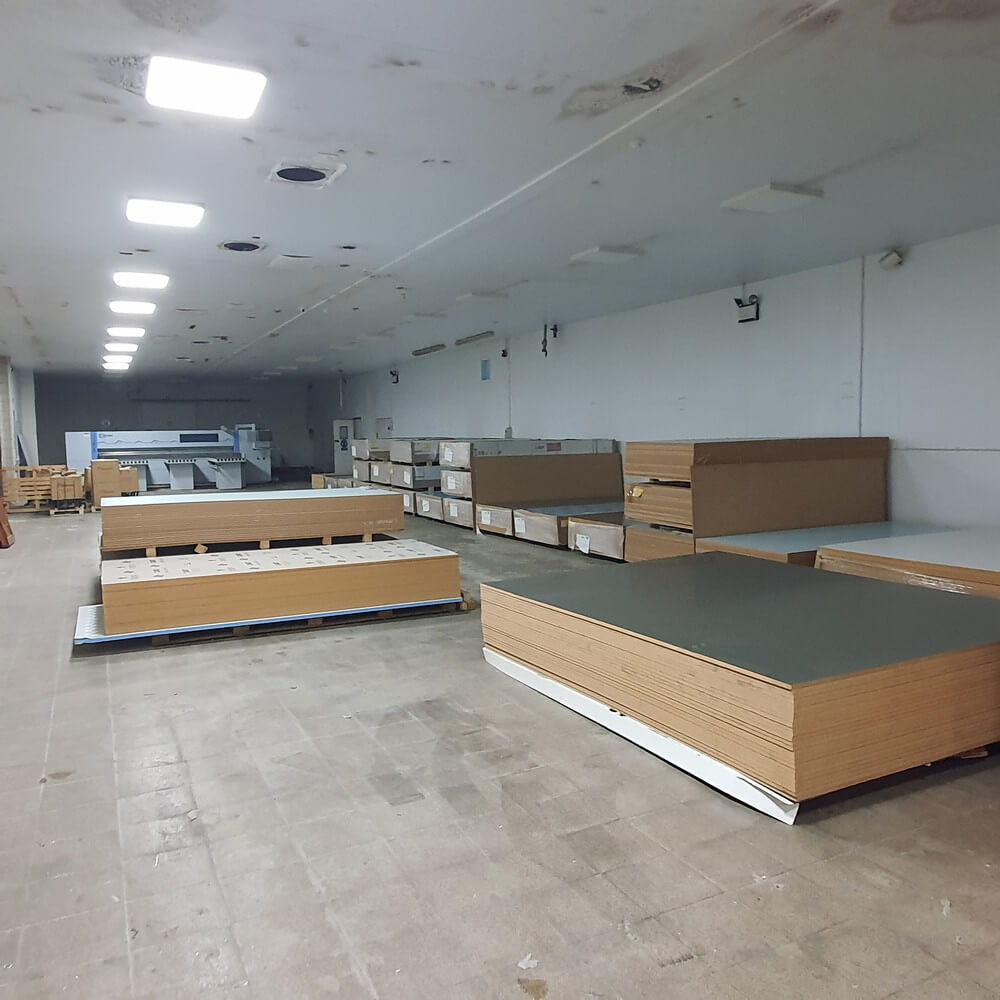 Melamine MDF Panel HG Lam White 18mm Full Board - Cut to Size (mm)