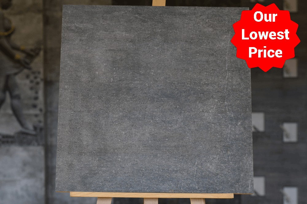 Nexus Natura Graphite Rectified Matt Porcelain 20mm 600x600mm Indoor and Outdoor Floor Tile
