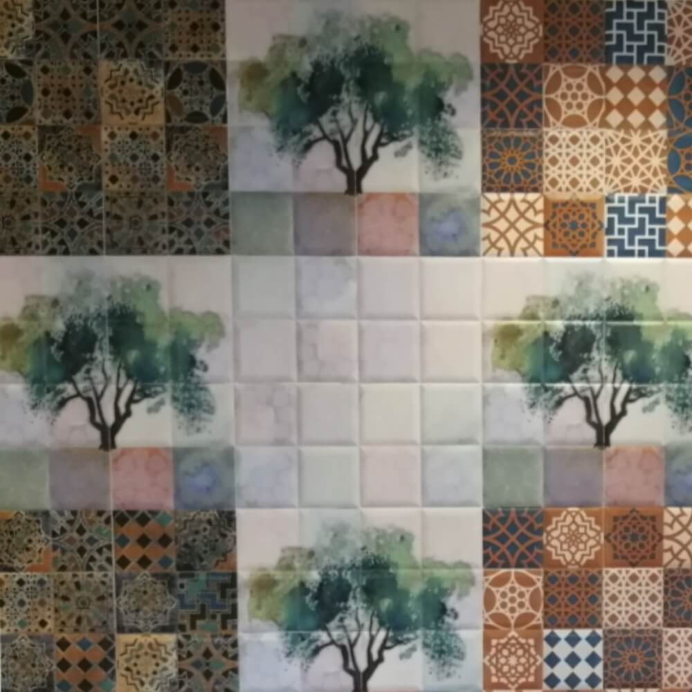 Piazza Bosco LT 300x300mm Decorative Matt Ceramic Wall Tile