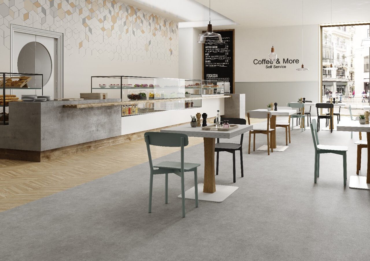 Pinnacles T83 Commercial Vinyl Lino Flooring 4m Width