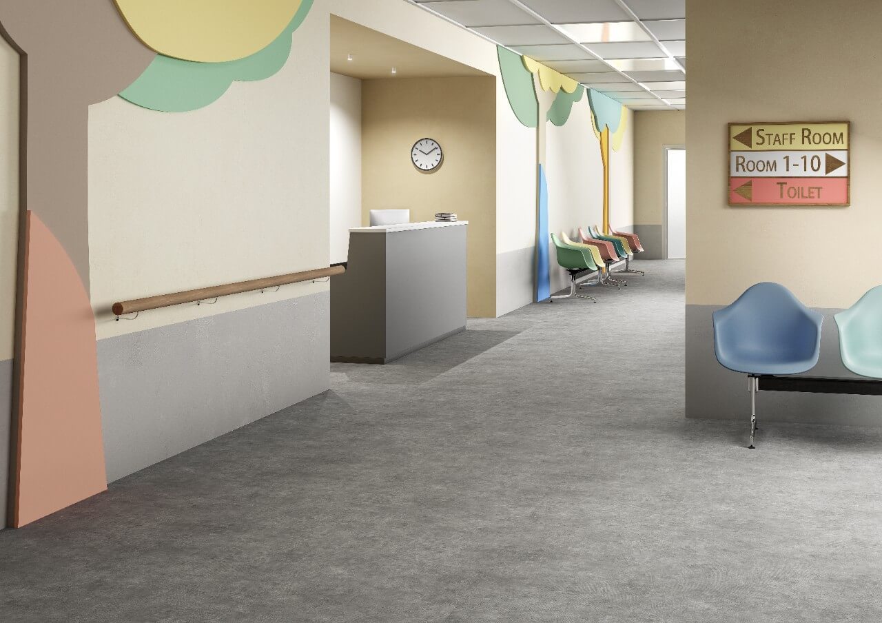 Pinnacles T83 Commercial Vinyl Lino Flooring 4m Width