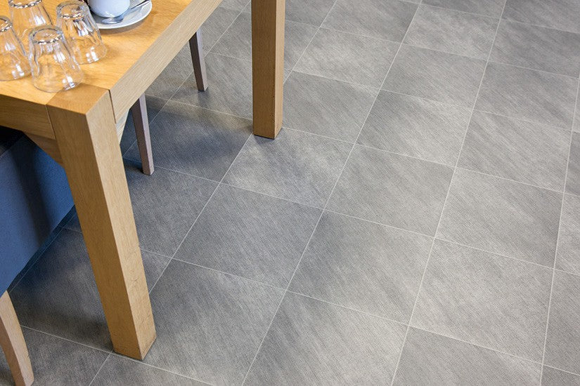 Pizarra 593 Safety Commercial Vinyl Lino Flooring 3m Width