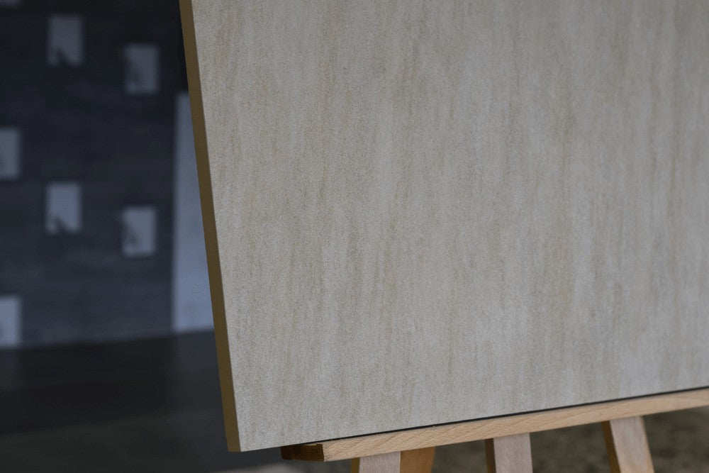 Quartz Beige Rectified Matt Porcelain 20mm 600x600mm Indoor and Outdoor Floor Tile