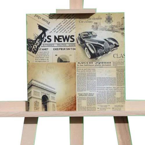 Retro Clippings Rectified Matt Ceramic 300x300mm Wall and Floor Tile