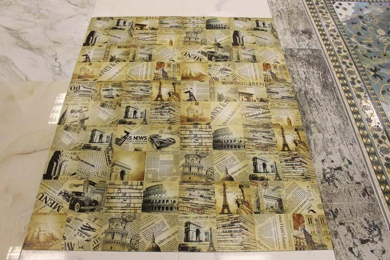 Retro Clippings Rectified Matt Ceramic 300x300mm Wall and Floor Tile
