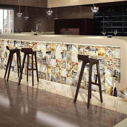 Retro Clippings Rectified Matt Ceramic 300x300mm Wall and Floor Tile