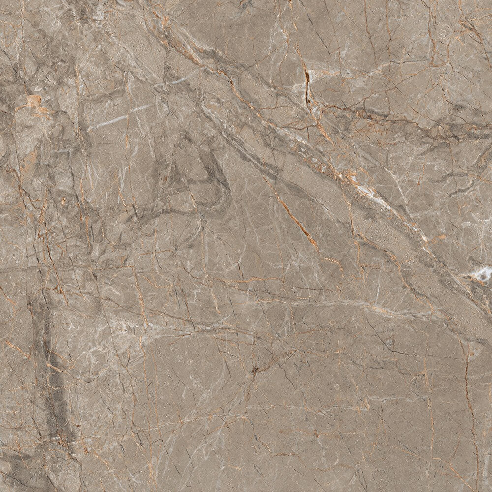Richmond Natural Rectified Glossy Stone Effect Porcelain 800x800mm Wall and Floor Tiles
