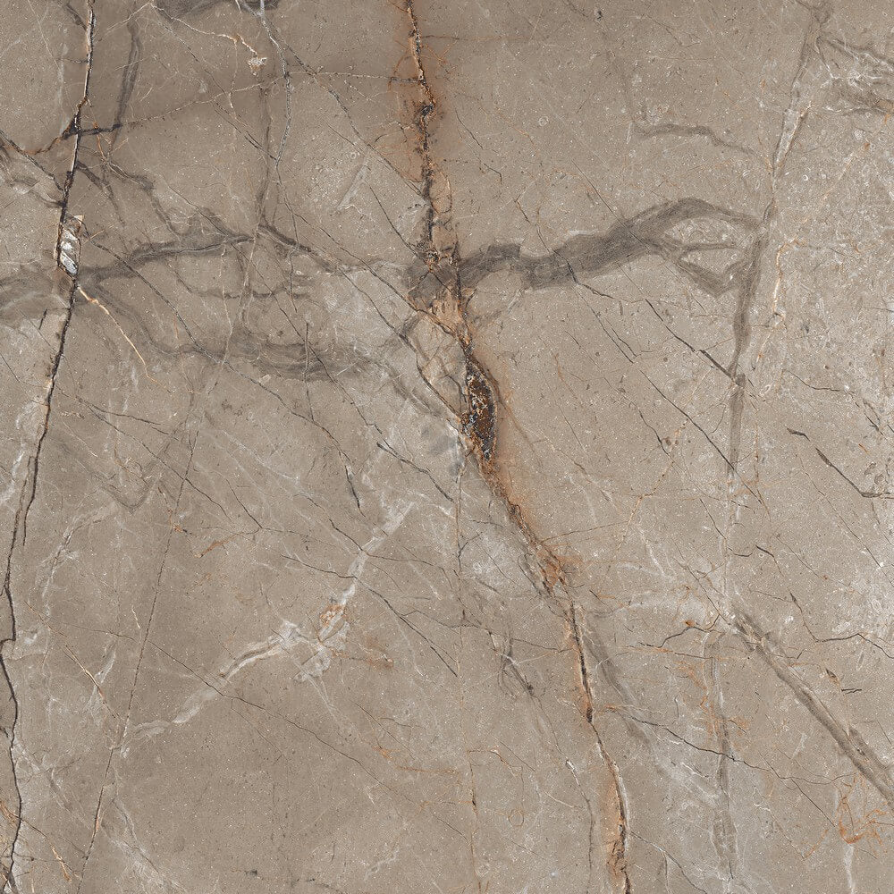 Richmond Natural Rectified Glossy Stone Effect Porcelain 800x800mm Wall and Floor Tiles